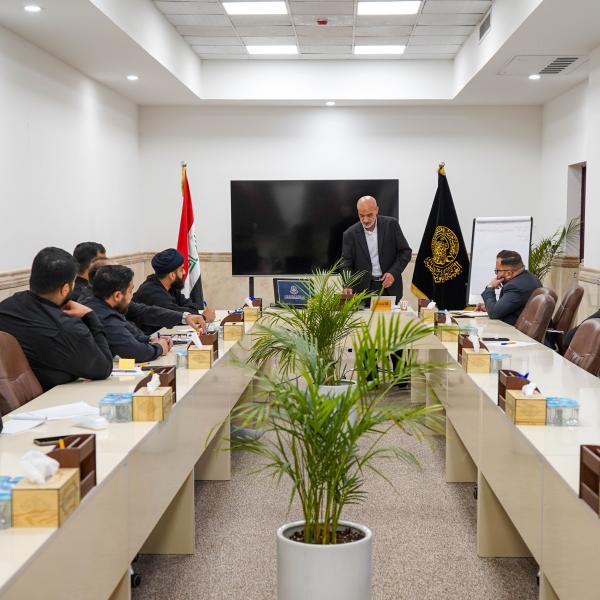 دورة تدريبية في العتبة العلويّة المقدّسة تسلّط الضوء على علم الإدارة في نهج الإمام عليّ (عليه السلام)