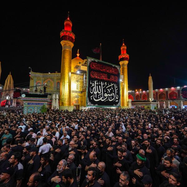 العتبة العلويّة المقدّسة تستقبل (1800) موكب في ذكرى شهادة الرسول الأعظم (صلّى الله عليه وآله)