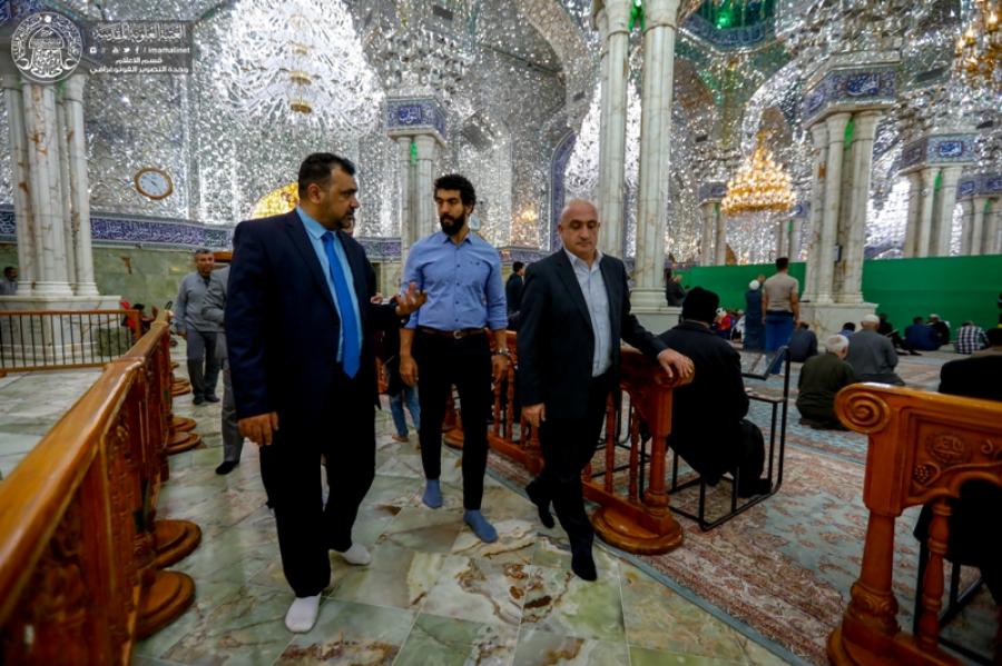 The Vice-President of the International Committee of the Red Cross: Imam Ali (PBUH) Holy Shrine is a Distinctive Spiritual Place