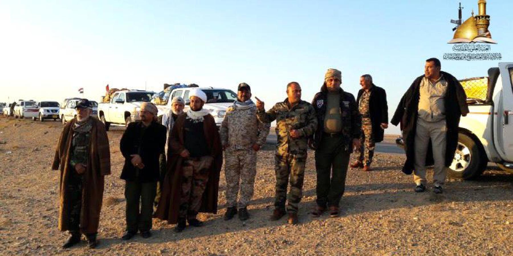 لجنة الإرشاد تقدم الدعم اللوجستي وتنقل توصيات وسلام المرجعية الدينية للمرابطين على الحدود العراقية – السورية