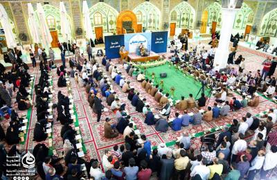 دار القرآن الكريم تقيم محفلاً قرآنياً باستضافة وفد مشروع التلاوة من إيران