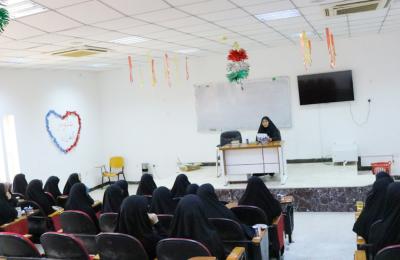 شعبة القرآن الكريم النسوية في العتبة العلوية تفتتح مشروع المخيمات القرآنية في جامعة الكوفة
