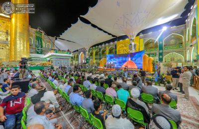العتبة العلوية المقدسة تختتم فعاليات مهرجان الغدير السنوي السابع 
