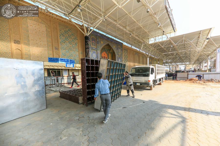 In Pictures…the Last Level of the Al-Rasool al-Adham Courtyard Project