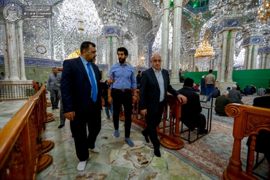 The Vice-President of the International Committee of the Red Cross: Imam Ali (PBUH) Holy Shrine is a Distinctive Spiritual Place