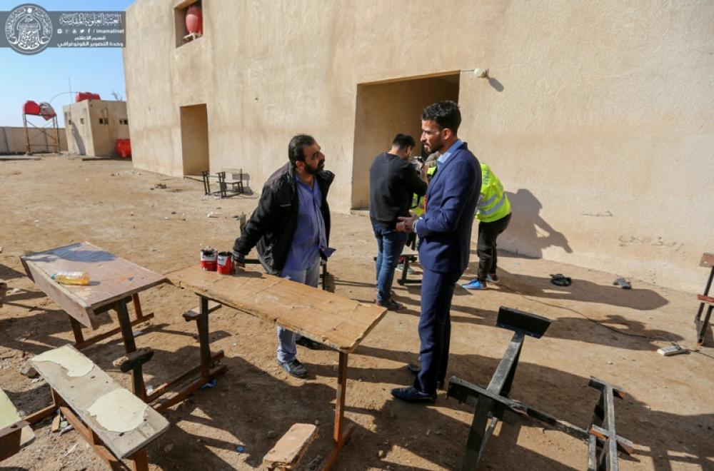 شعبة المتطوعين في العتبة العلوية تعلن عن تأهيل أكثر من 10 آلاف مقعد دراسي في مختلف مدارس محافظات العراق