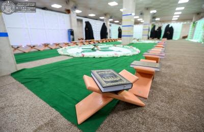 نائب الأمين العام للعتبة العلوية المقدسة يفتتح المقر الجديد لدار القرآن الكريم النسوي 