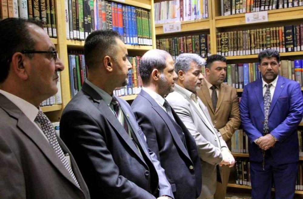 مكتبة الروضة الحيدرية تستقبل عددا من الوفود من داخل العراق وخارجه