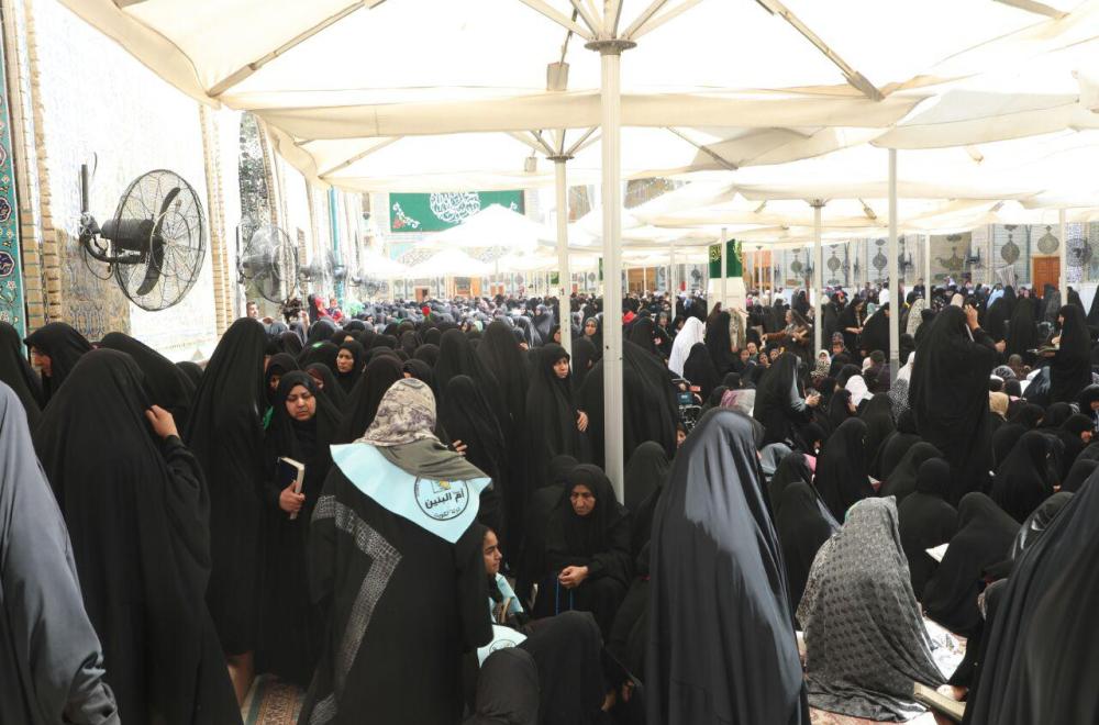 قسم الشؤون الأمنية والخدمية النسوي يستنفر كوادره لإحياء زيارة يوم المبعث النبوي الشريف