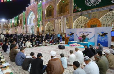 المحفل الأسبوعي يشهد تخرج دورة انصار القرآن الأولى في الصحن العلوي المطهر