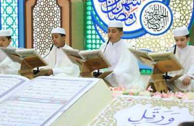 دار القرآن الكريم في العتبة العلوية المقدسة تقيم الختمة القرآنية للبراعم للسنة الرابعة على التوالي
