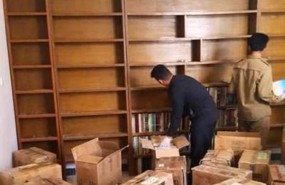 مكتبة الروضة الحيدرية تتسلم المكتبة الشخصية للشاعر والأديب المرحوم السيد محمد حسين غيبي