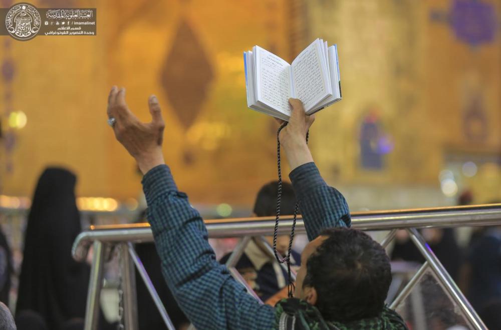 بالصور..الأجواء العبادية  في ليالي شهر رمضان المبارك من جوار مرقد أمير المؤمنين (عليه السلام)