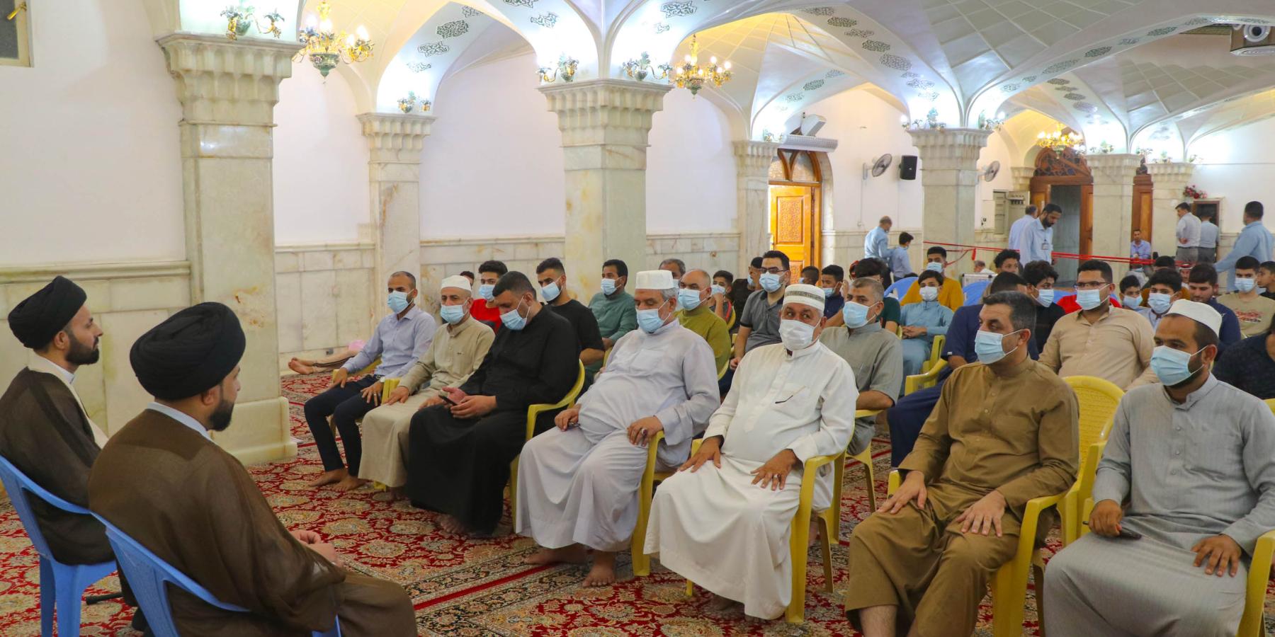 قسم الشؤون الدينية في العتبة العلوية يستضيف رابطة القران الكريم في محافظة ميسان