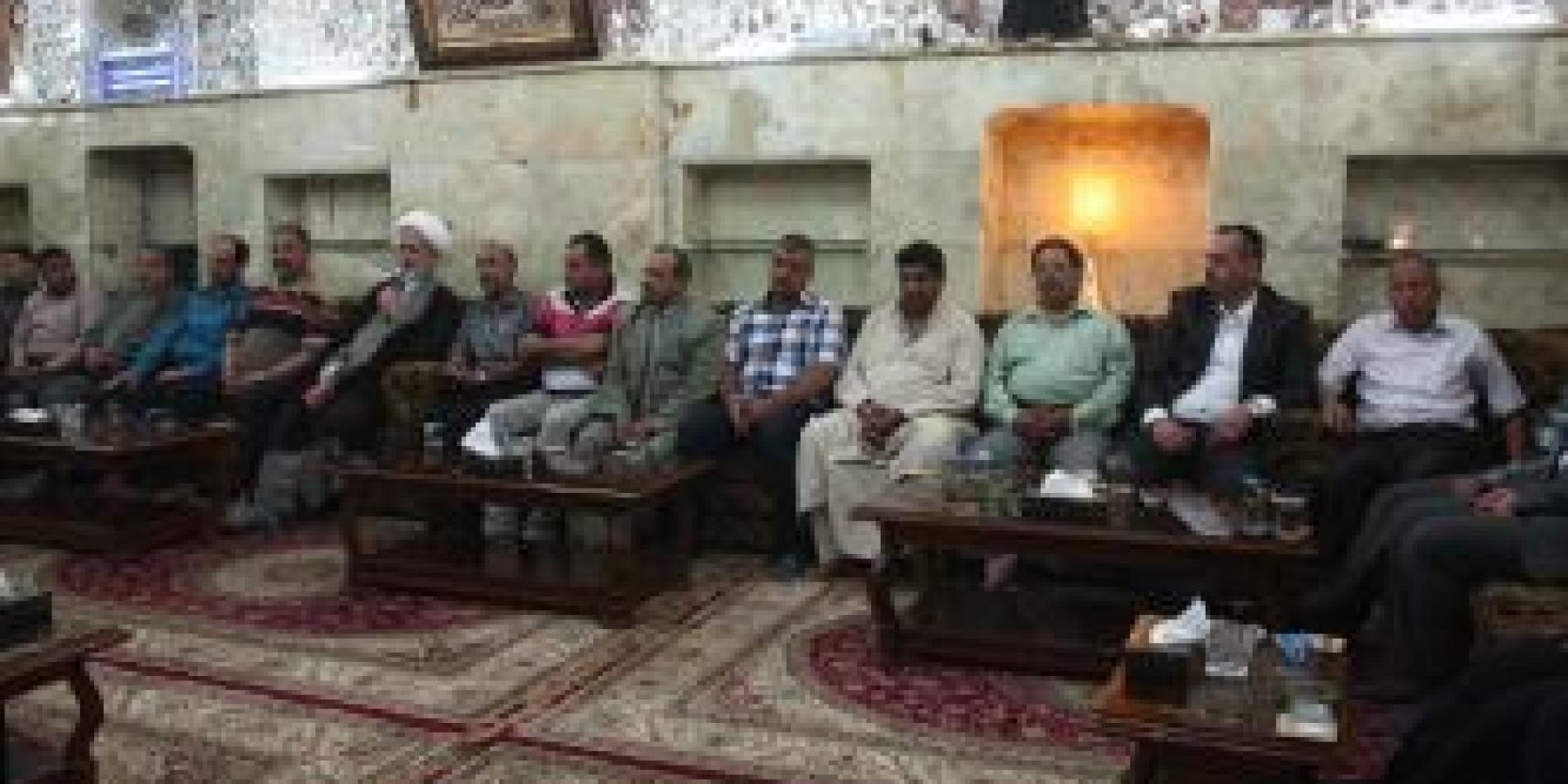 مجموعة من أساتذة الجامعات العراقية يتشرفون بزيارة العتبة العلوية المقدسة