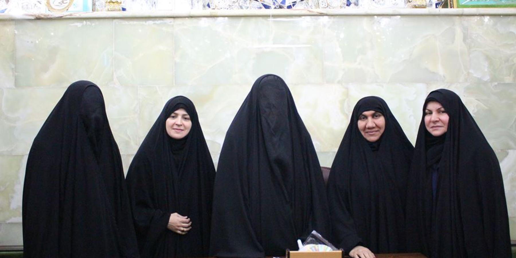 القسم النسوي في العتبة العلوية المقدسة يستقبل لجنة ولي العصر التابعة للوقف الجعفري الكويتي