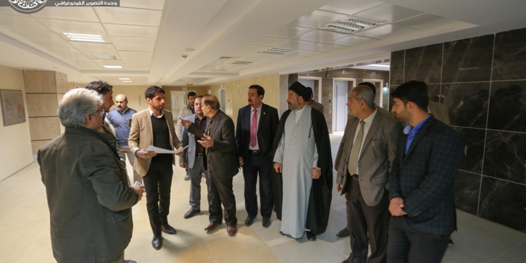 الأمين العام للعتبة العلوية المقدسة يعلن افتتاح مستشفى الإمام علي(ع) نهاية عام 2017