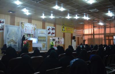 القسم النسوي في العتبة العلوية يشارك في حفل انطلاق المشروع القرآني للاطفال في مزار ميثم التمار
