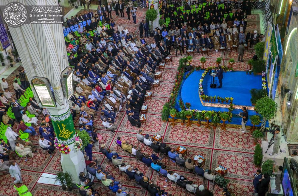 انطلاق فعاليات مهرجان الغدير السنوي في رحاب مرقد أمير المؤمنين (عليه السلام)