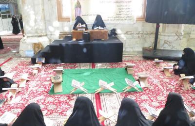 شعبة التعليم الديني النسوي تقيم برنامجها المهدوي اضاءات من شمس الظهور