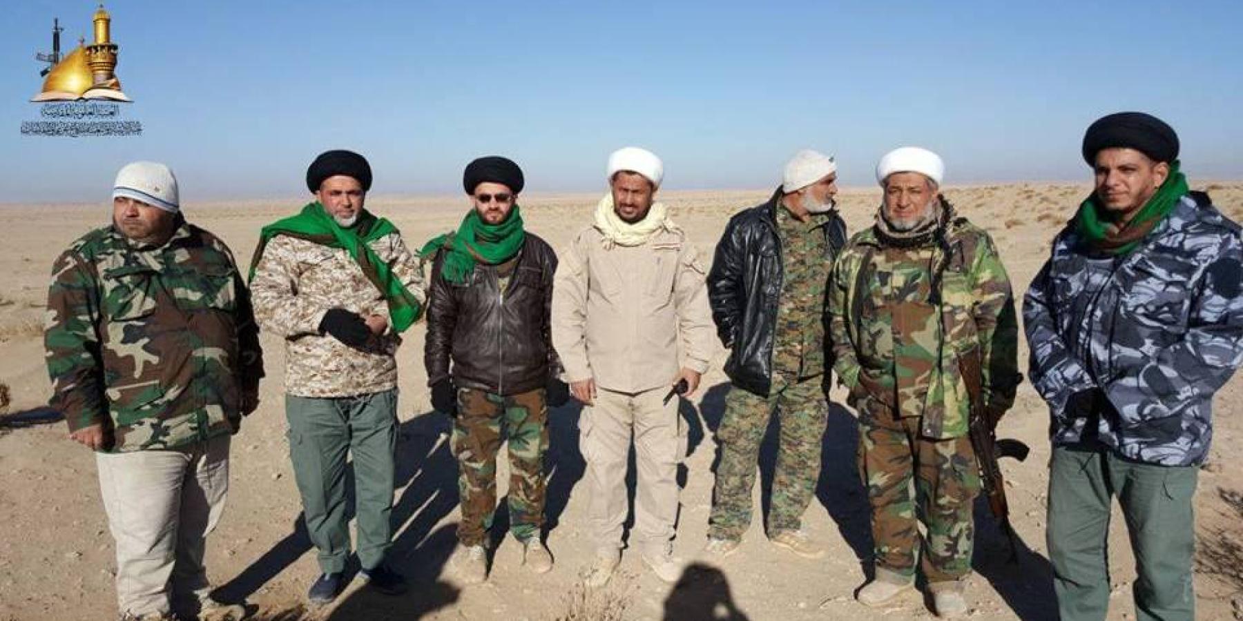 لجنة الارشاد تقدم الدعم اللوجستي وتشارك المقاتلين الابطال فرحة النصر على الحدود العراقية السورية