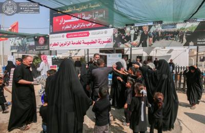 "موقع واستراحة الكرار لخدمة الزائرين.. البوابة الخدمية الأولى للعتبة العلوية جنوب النجف الأشرف