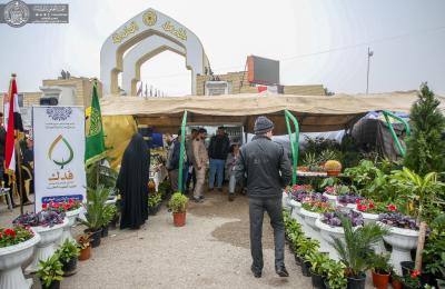 بالصور .. منتوجات (مزرعة فدك ) تلقي إقبالا منقطع النظير في المهرجان الطلابي الجامعي لدعم المنتوج الوطني