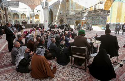 العتبة العلوية تتبنى تفويج وفود كبار السن لزيارة مرقد أمير المؤمنين (ع) ضمن برنامجها الدائم