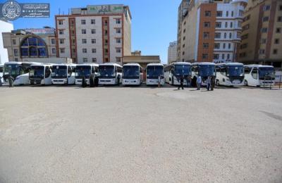 وحدة السياحة الخارجية في العتبة العلوية تستهل رحلاتها الى سوريا  بوفاة السيدة زينب (ع) 