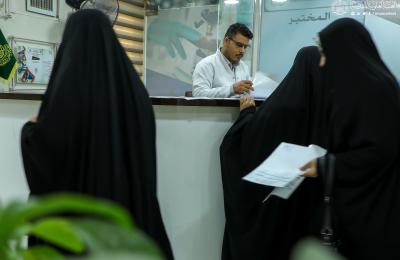 بالصور .. العتبة العلوية تواصل تقديم خدماتها الطبية والعلاجية للزائرين الكرام ولمواطني النجف الأشرف