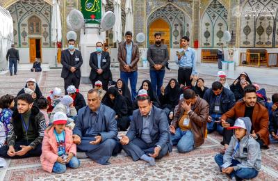 العتبة العلوية تستقبل وفد (جمعية رعاية أطفال السكري) من محافظة بابل