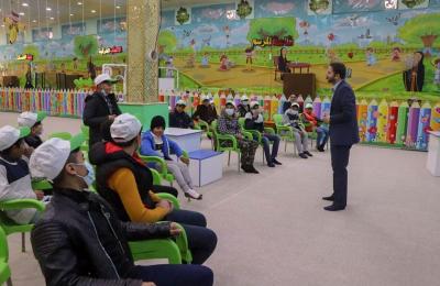 العتبة العلوية المقدسة تواصل برنامج رعاية الأيتام
