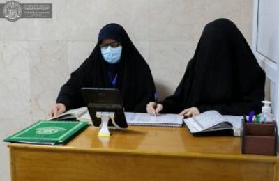  دار القرآن الكريم النسوية في العتبة العلوية تخرج الدفعة الأولى من دورة في أحكام التلاوة