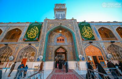 العتبة العلوية تحتفي بذكرى ولادة الإمامين محمد الباقر وعلي الهادي (عليهما السلام) 