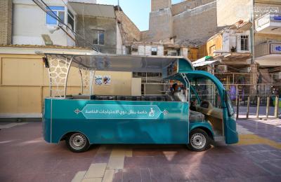 العتبة العلوية تطلق خدمة جديدة للزائرين من ذوي الاحتياجات الخاصة