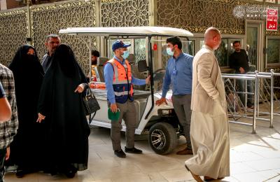 قسم السلامة المهنية في العتبة العلوية يستنفر جهوده الكاملة لخدمة الزائرين في مناسبة المبعث النبوي الشريف