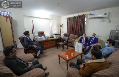 مركز القرآن الكريم في العتبة العلوية يبحث مع المزارات الشيعية الشريفة تطوير المشاريع القرآنية