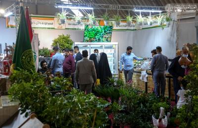 مشاركة فاعلة لأقسام العتبة العلوية المقدسة الإنتاجية في فعاليات مهرجان النجف الأشرف الدولي للتسوق
