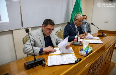 العتبة العلوية... الاتفاق على إنشاء محطة كهربائية تعمل بالطاقة النظيفة سعة 400 ميغاواط 