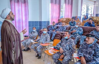قسم الشؤون الدينية في العتبة العلوية يواصل برنامجه التبليغي 