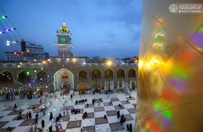 أجواء الشهر الفضيل من حرم المولى أمير المؤمنين (عليه السلام) – صور- 
