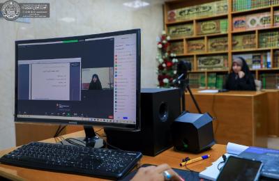 دار القرآن الكريم النسوية في العتبة العلوية تقيم ندوة علمية بعنوان (توظيف التقنيات الحديثة في حفظ القرآن الكريم ) 