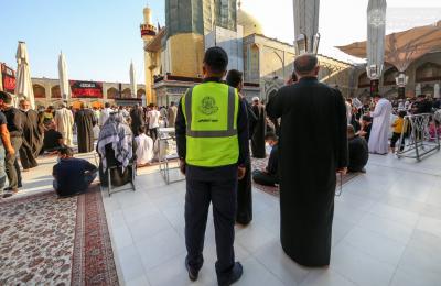العتبة العلوية المقدسة : رفد أقسام العتبة بأكثر من 750 متطوعا لخدمة زائري أمير المؤمنين (ع) في ذكرى استشهاده