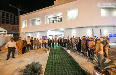   افتتاح مجمع صحيات رقم (3) في منطقة الحولي بمواصفات عالية خدمة للزائرين 
