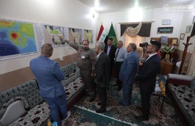 خبراء وزارة الزراعة يثنون على المشاريع الزراعية التي تنفذها العتبة العلوية 