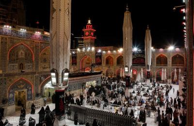 نشر معالم الحزن والسواد إحياءً لذكرى شهادتي الإمام الباقر ومسلم بن عقيل (عليهما السلام)
