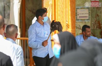 العتبة العلوية تستنفر جهود منتسبيها لخدمة الزائرين في عيد الأضحى المبارك