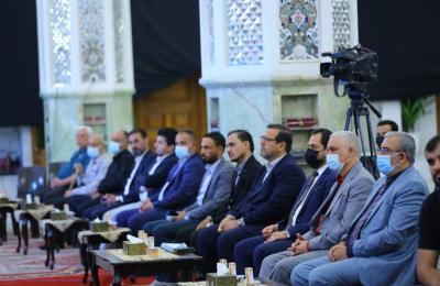 وفد العتبة العلوية المقدسة يشارك في ندوة إعلامية أقامتها العتبة الكاظمية المقدسة