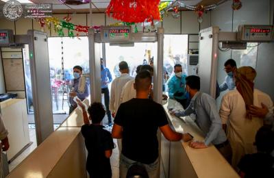 جهود كبيرة لقسم الفحص الإلكتروني في العتبة العلوية لإنجاح زيارة عيد الغدير الأغر