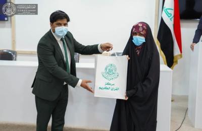العتبة العلوية المقدسة تكرّم المتفوقين من طلبة الإعداديات الإسلامية